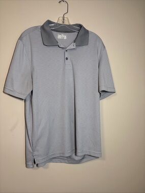 Sunice Light Gray Polo with Charcoal Trim